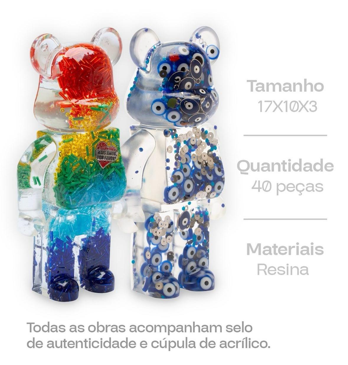"CRISTAL BEAR" - Serie´s - 40 Obras exclusivas