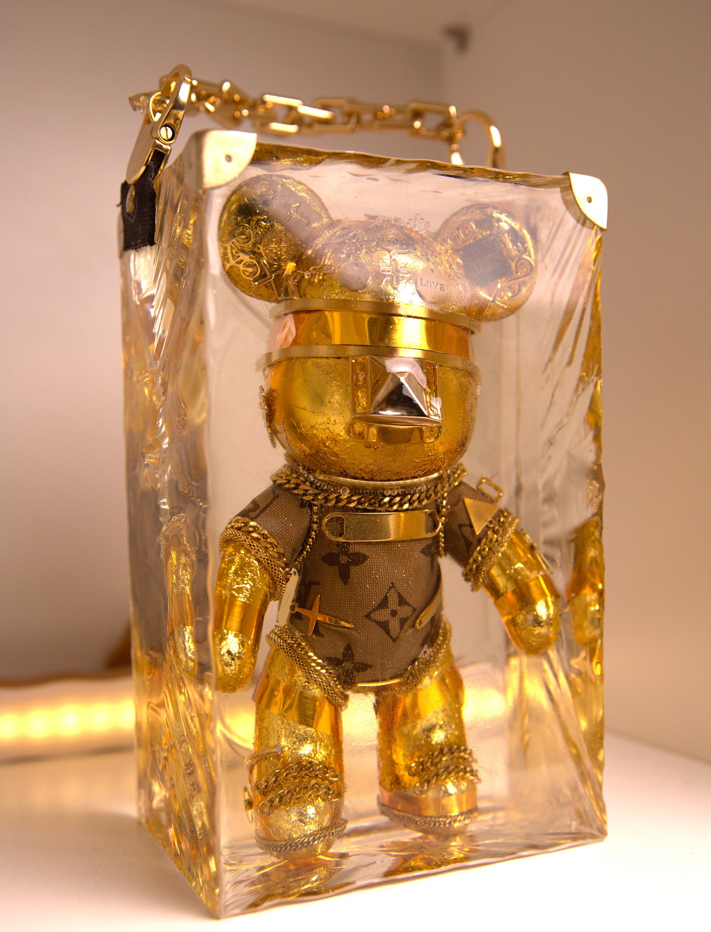 “BEAR ON ICE" - 1/1